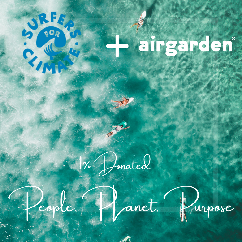Riding the Wave of Change: Airgarden's Contribution to Surfers for Climate